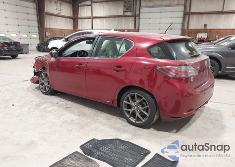 2012 Lexus Ct 200H Premium from USA, damaged, VIN JTHKD5BH0C2098144